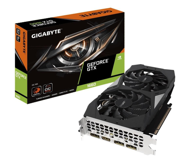 Gigabyte GeForce GTX 1660 OC HDMI/3DP GV-N1660OC-6GD - 1463251 - zdjęcie 4